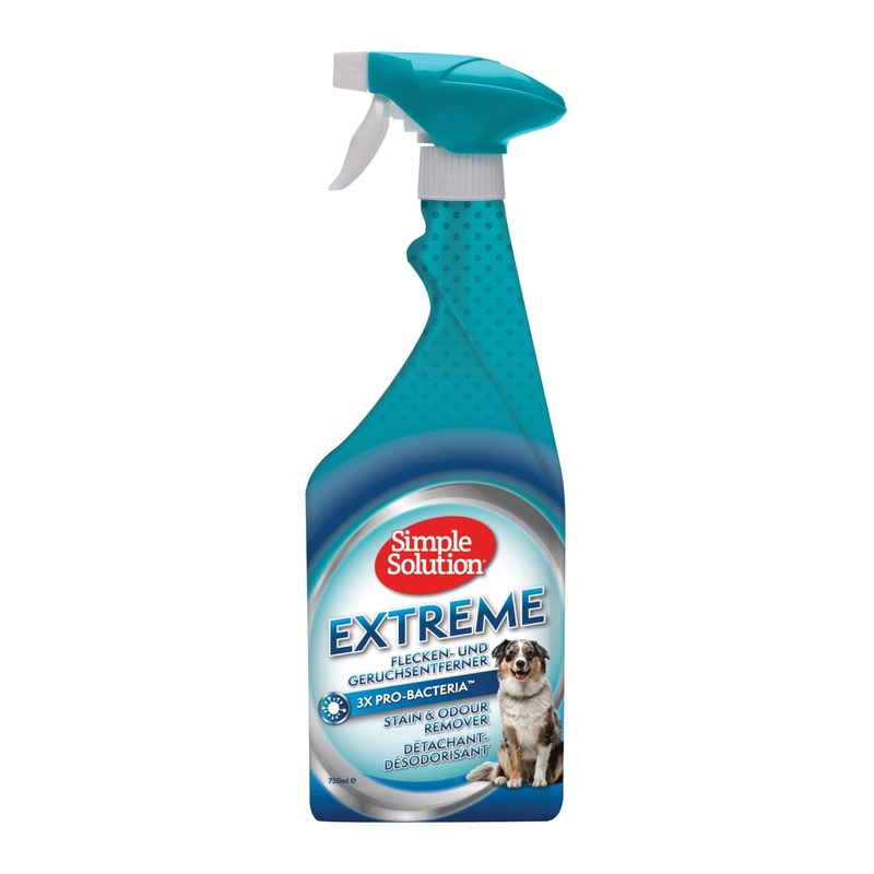 Simple Solution Extreme Dog Stain & Odour Remover 750ml - Effective Pet ...